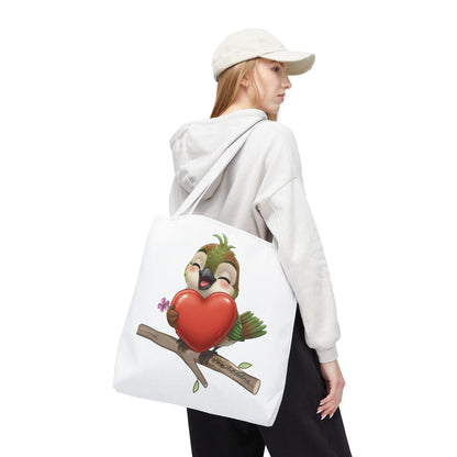 Tote Bag (AOP) - Ciguita Hugging Heart