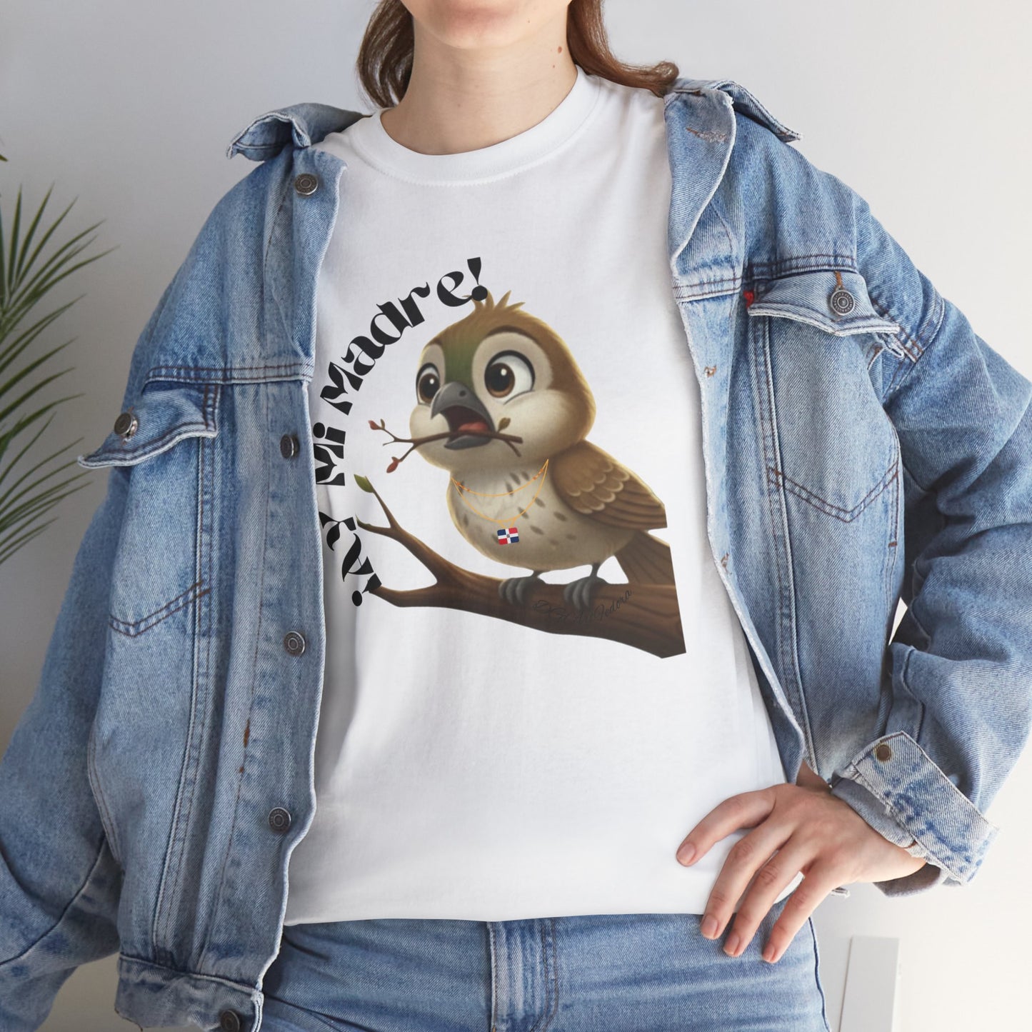 Unisex Heavy Cotton Tee - Ay Mi Madre