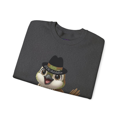 Unisex Heavy Blend Crewneck Sweatshirt Cigüita the Palmchat