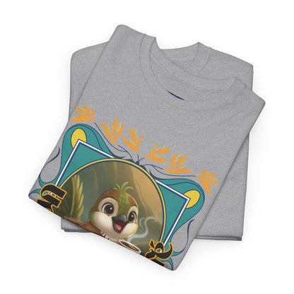 Unisex Heavy Cotton Tee - Un Chin de Café