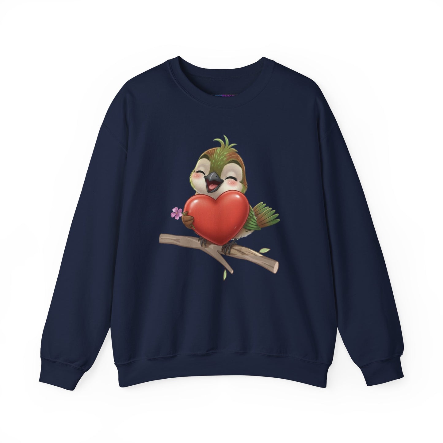 Unisex Heavy Blend Crewneck Sweatshirt Ciguita Hugging a Heart