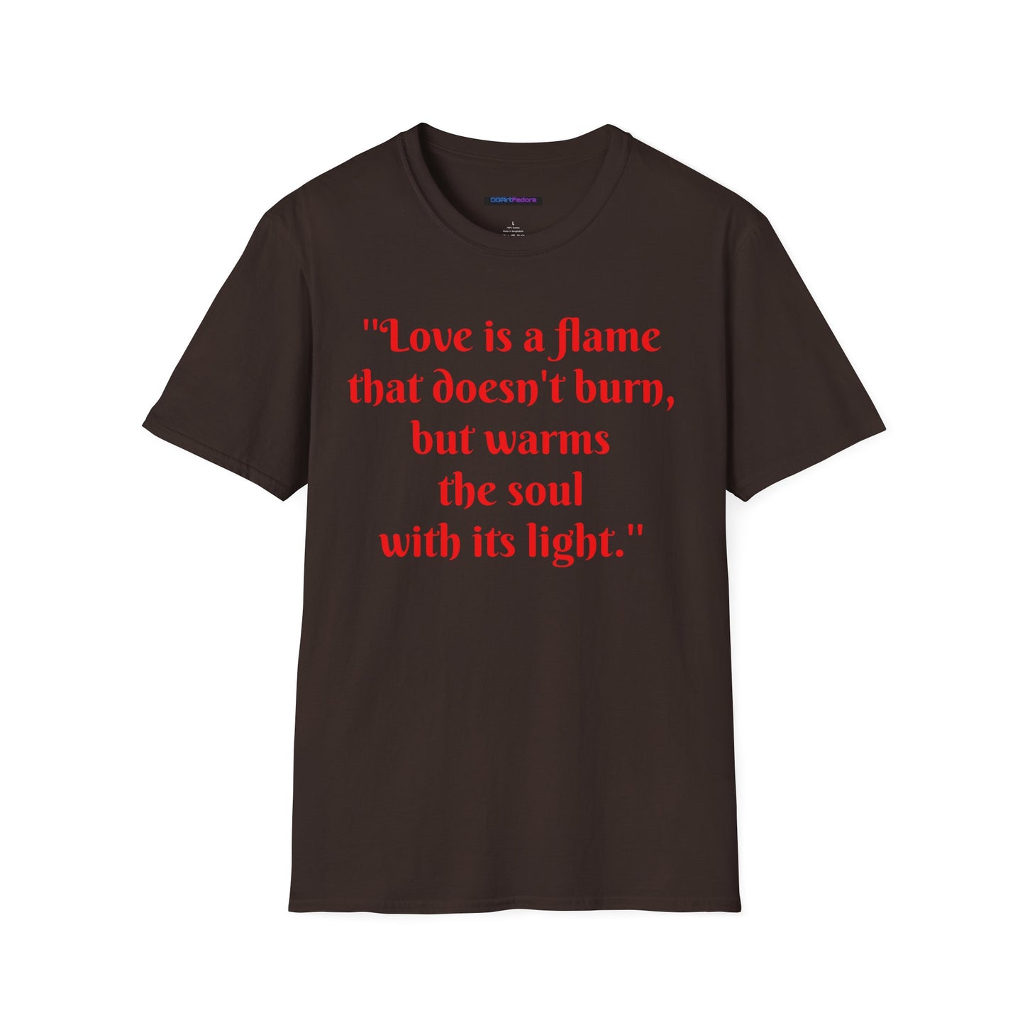 Love is a Flame Unisex Tee