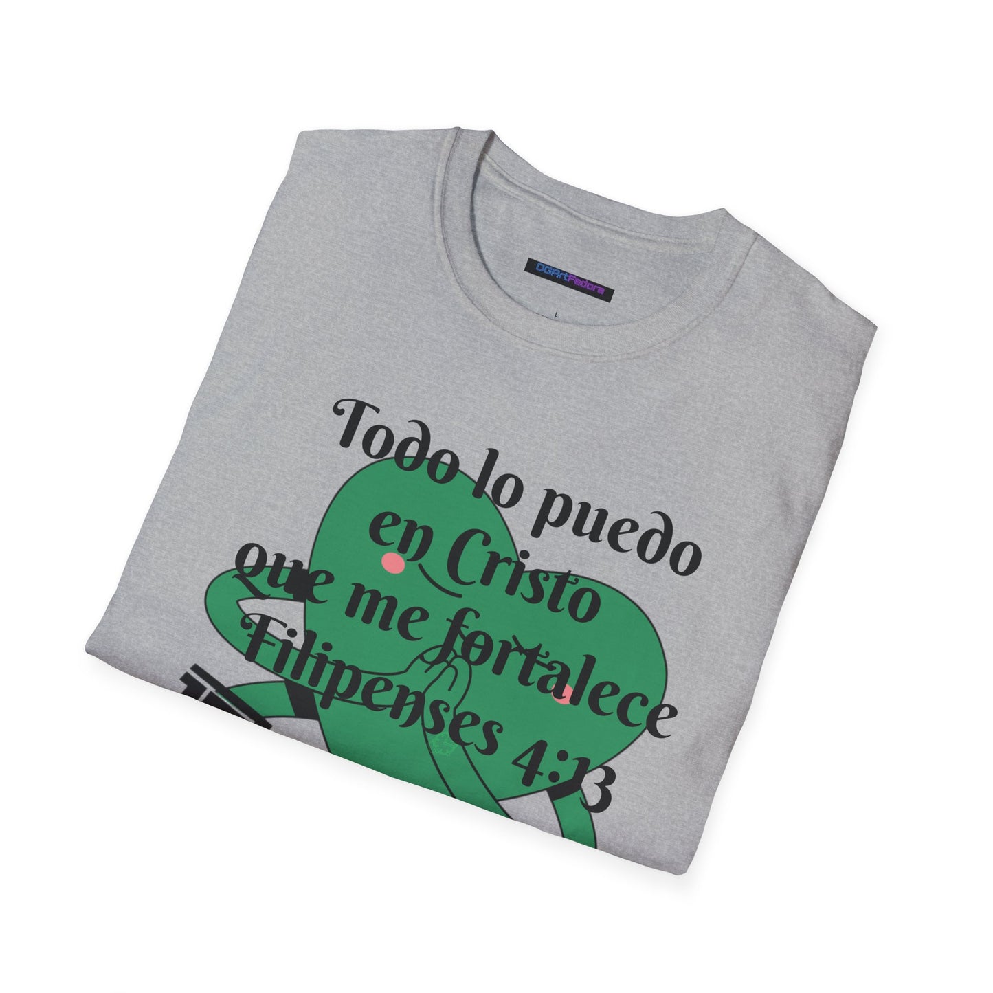 Unisex Softstyle T-Shirt - Filipenses 4:13 Todo lo Puedo en Cristo