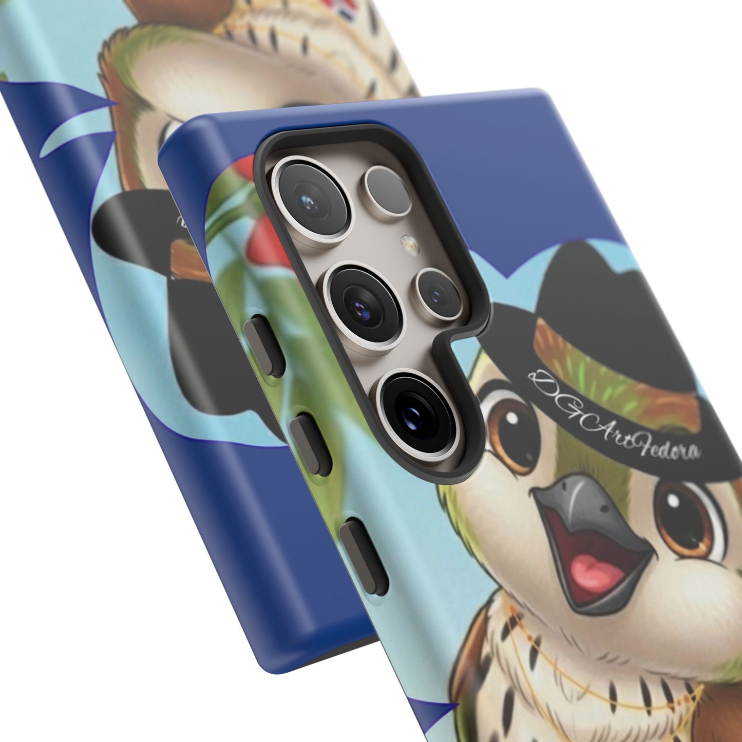 Tough Phone Case -  - Matte & Glossy Options - Cigüita Design Blue