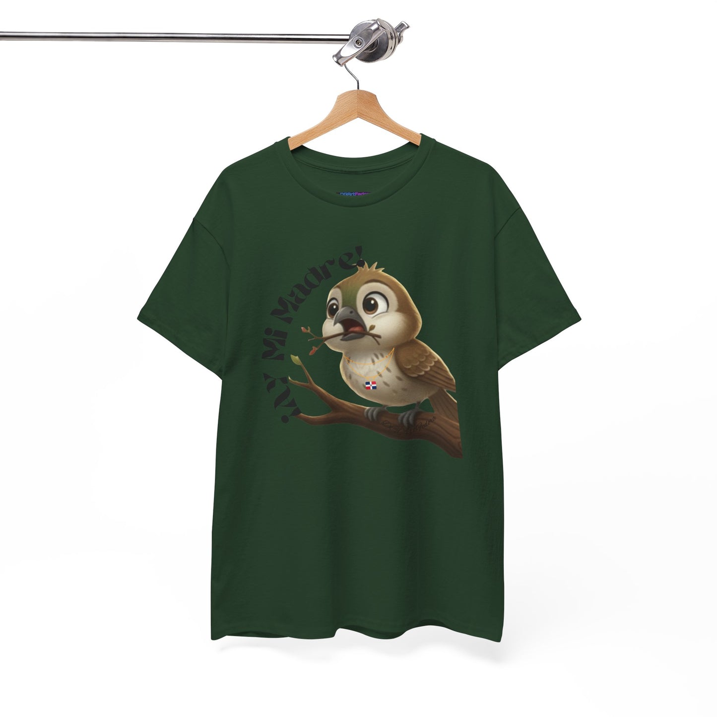 Unisex Heavy Cotton Tee - Ay Mi Madre