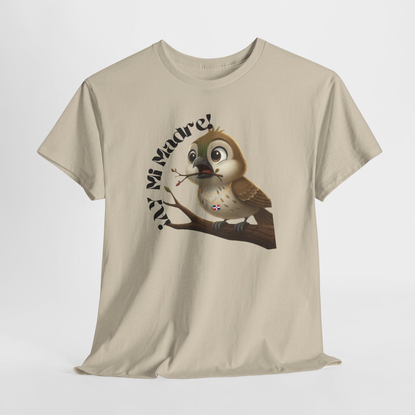 Unisex Heavy Cotton Tee - Ay Mi Madre