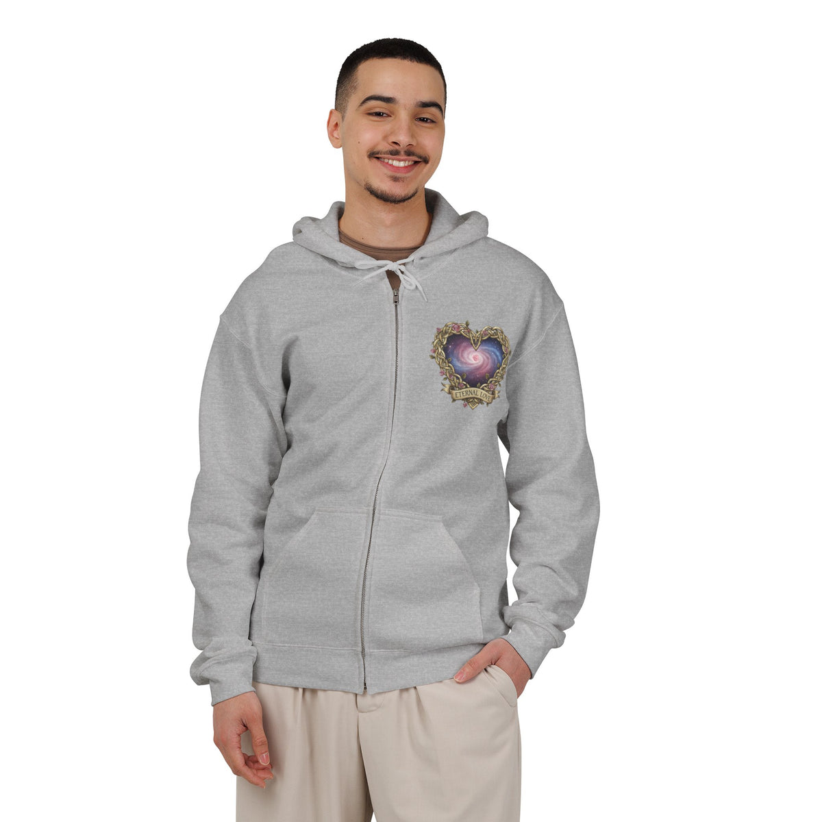 Eternal Love Unisex Heavy Blend™ Full Zip Hooded Sweatshirt