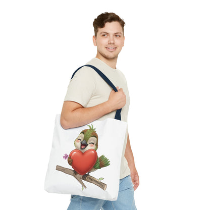 Tote Bag (AOP) - Ciguita Hugging Heart