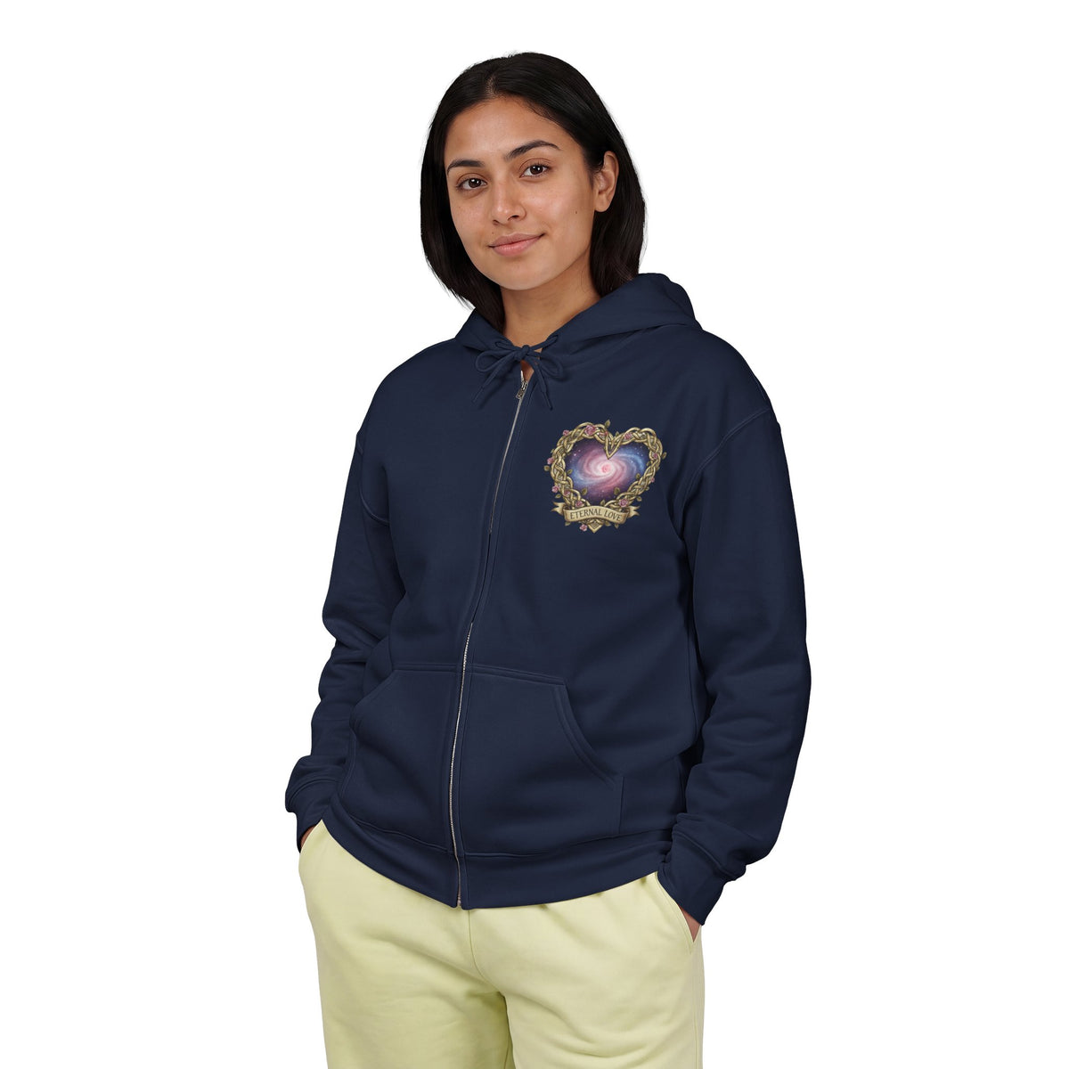 Eternal Love Unisex Heavy Blend™ Full Zip Hooded Sweatshirt