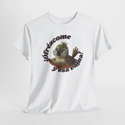 Unisex Heavy Cotton Tee - ¡Ofrézcome y esa vaina!