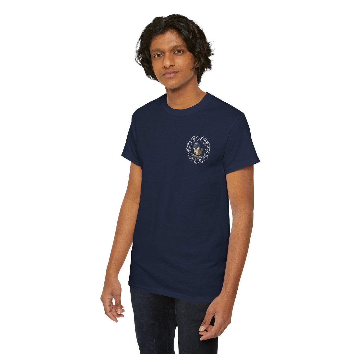 Unisex Heavy Cotton Tee - Cigüita y su Flow Dominicano - Front and Back