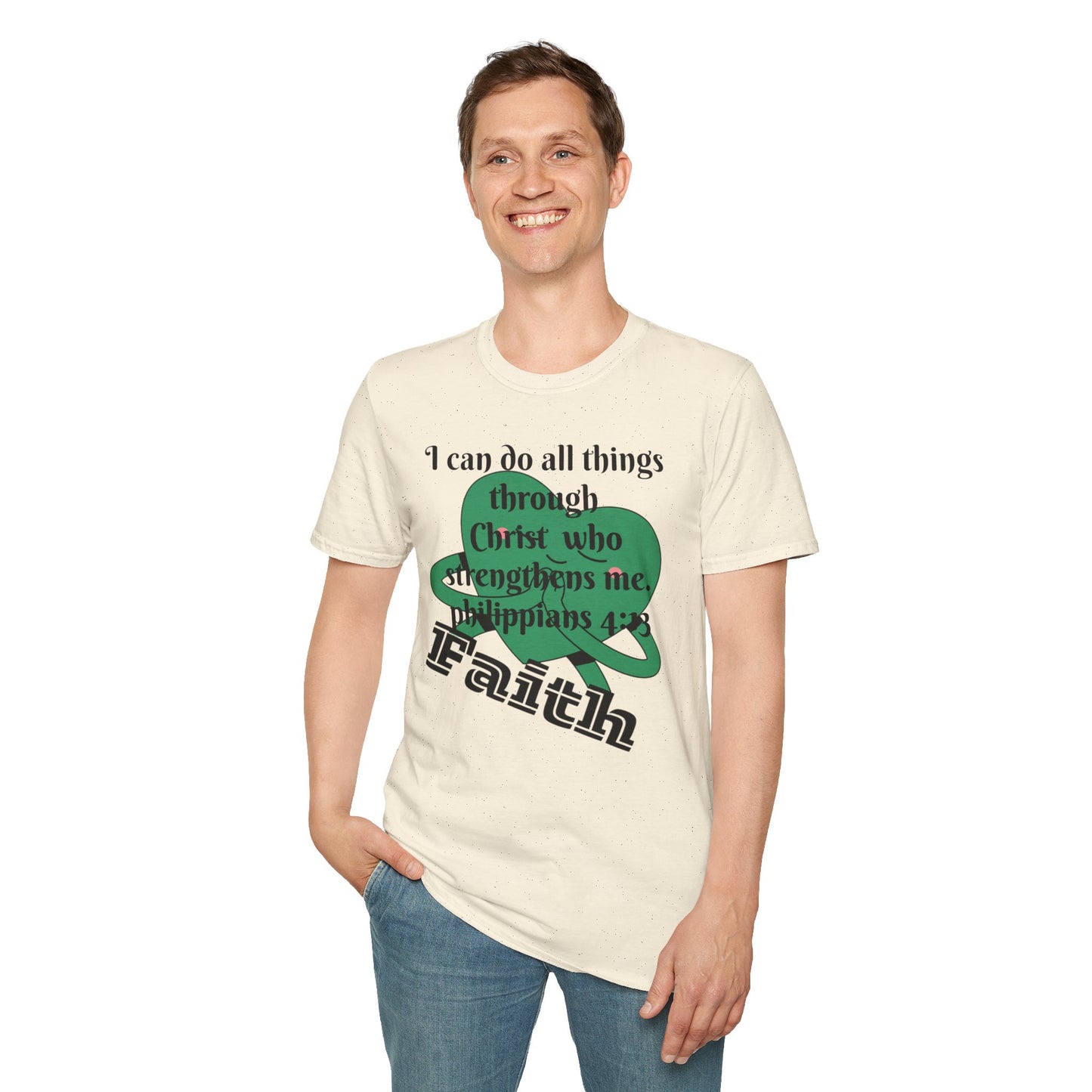 Unisex Softstyle T-Shirt - Philippians 4:13