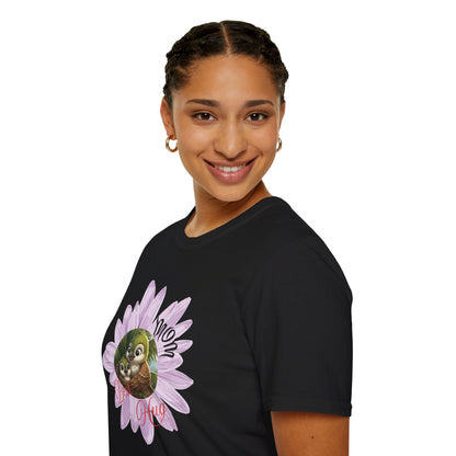 Cigüita Mother’s Embrace Flower Design - Softstyle T-Shirt