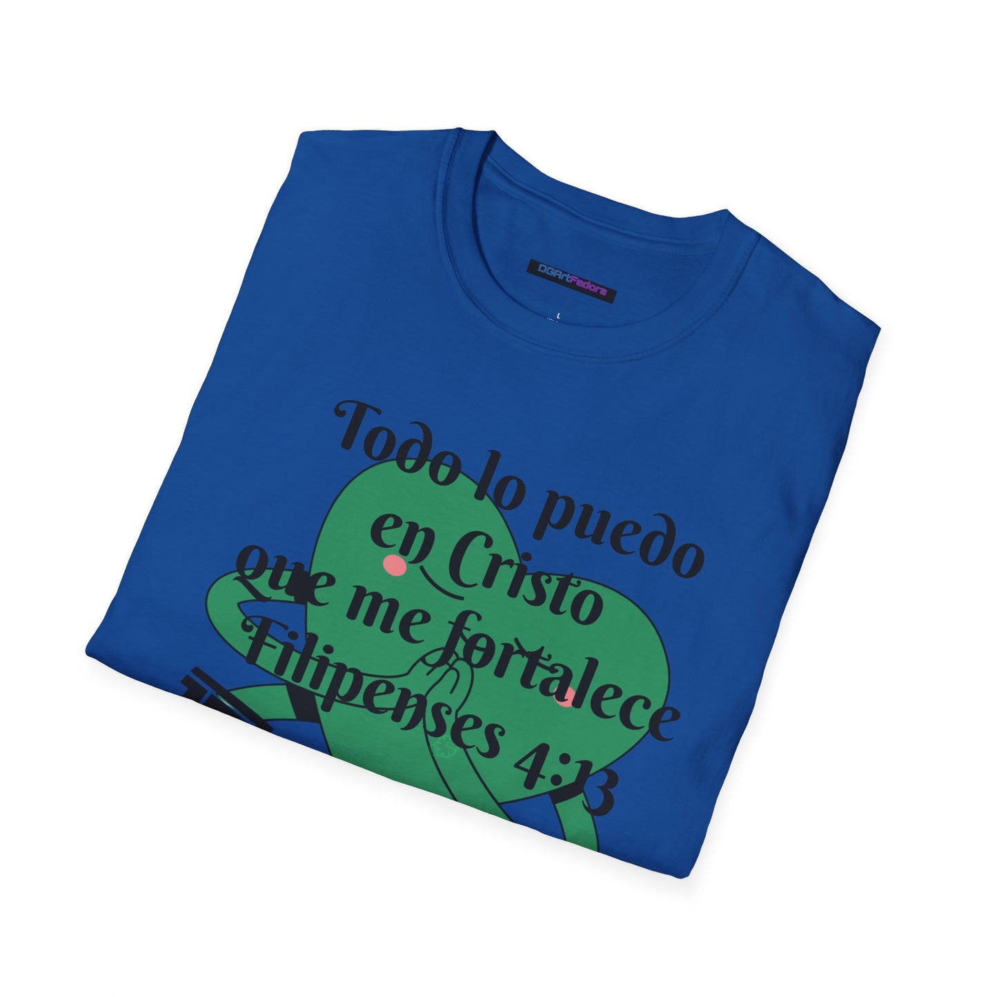 Unisex Softstyle T-Shirt - Filipenses 4:13 Todo lo Puedo en Cristo