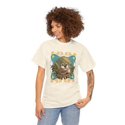 Unisex Heavy Cotton Tee - Un Chin de Café