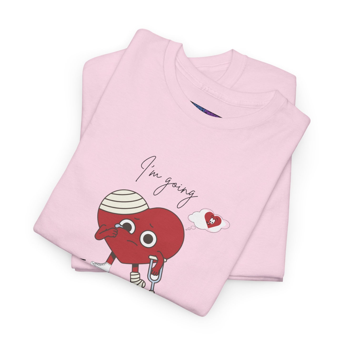 Unisex Heavy Cotton Tee I’m Going to Get Better