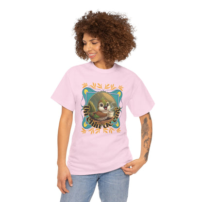 Unisex Heavy Cotton Tee - Un Chin de Café