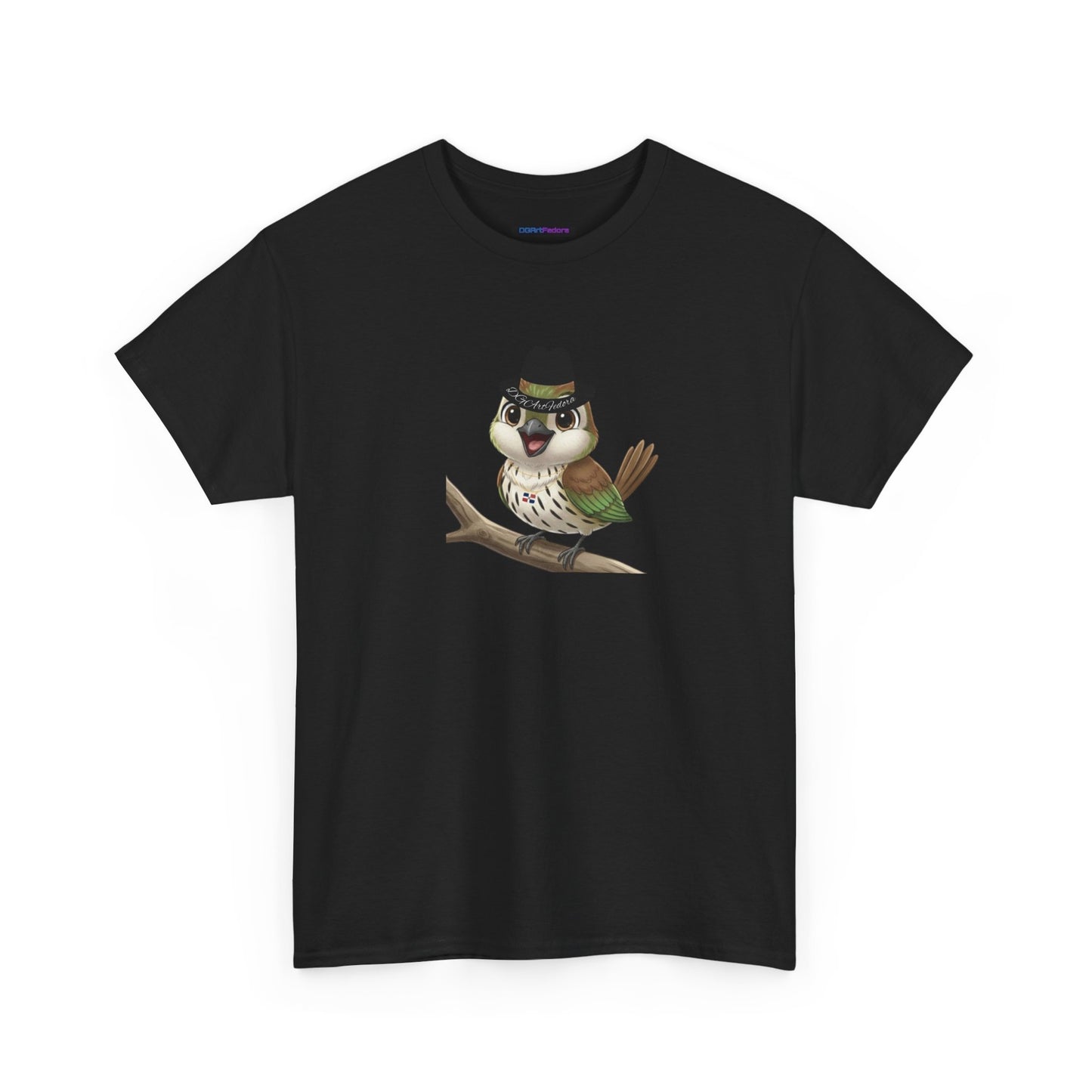 Unisex Heavy Cotton Tee Ciguita Chillin' on a Branch
