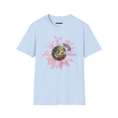 Cigüita Mother’s Embrace Flower Design - Softstyle T-Shirt