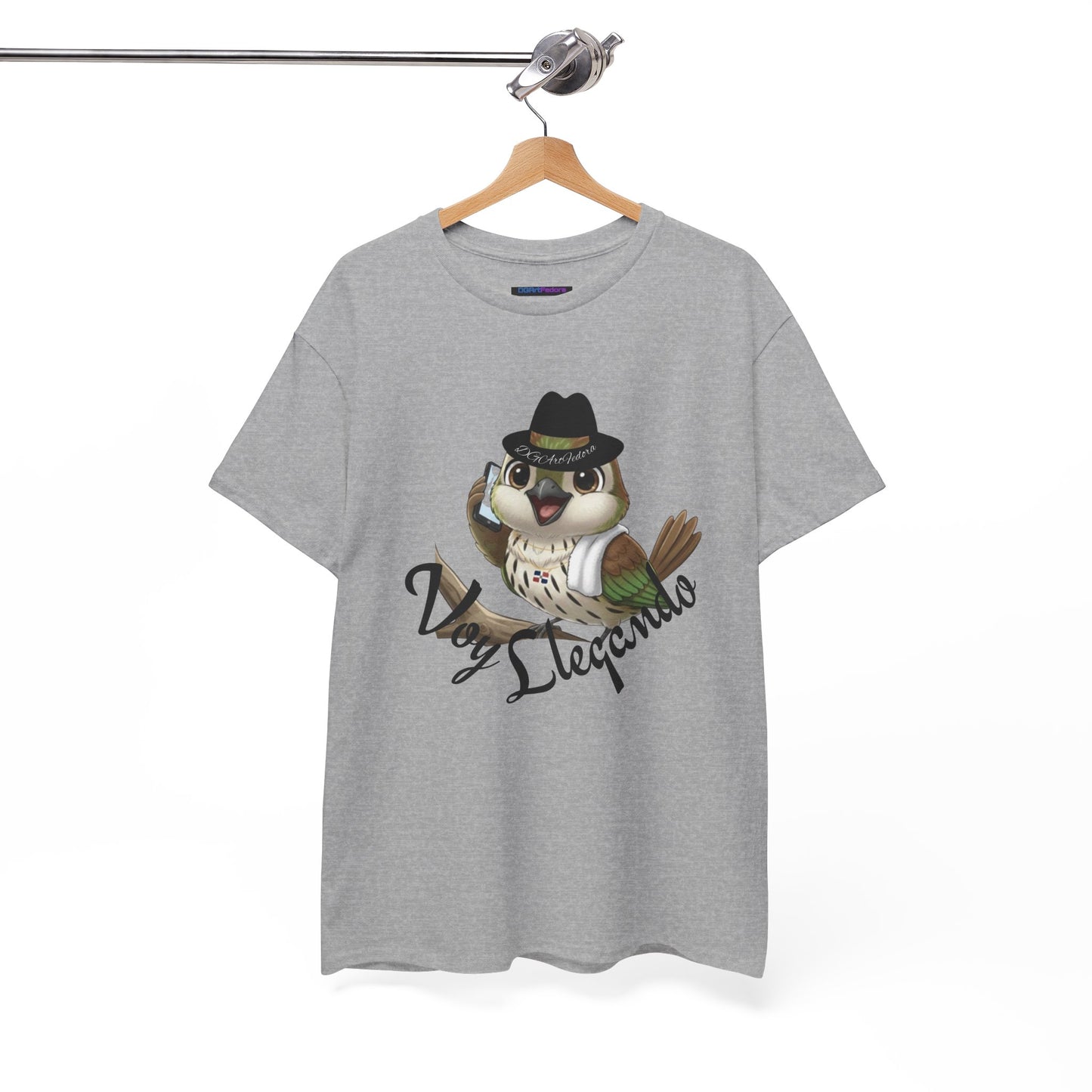 Unisex Heavy Cotton Tee - Voy Llegando