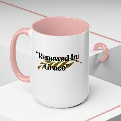 Accent Coffee Mug - Renewed by Grace