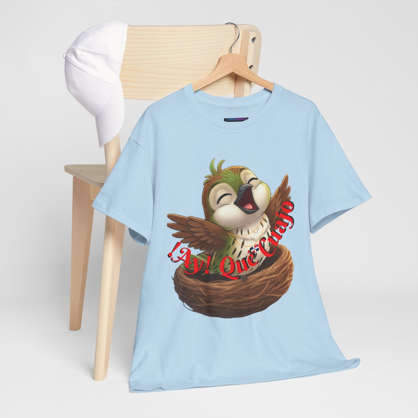 Unisex Heavy Cotton Tee !Ay! Qué Cuajo