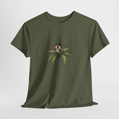 Unisex Heavy Cotton Tee Ciguita Tropical Sunrise