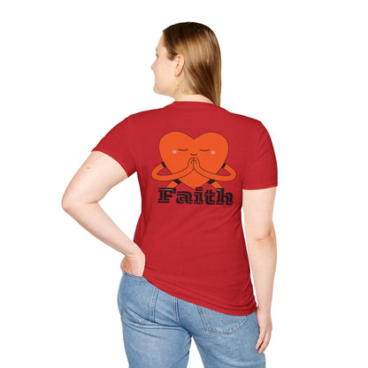 Unisex Softstyle T-Shirt - Faith, Love, Prayer