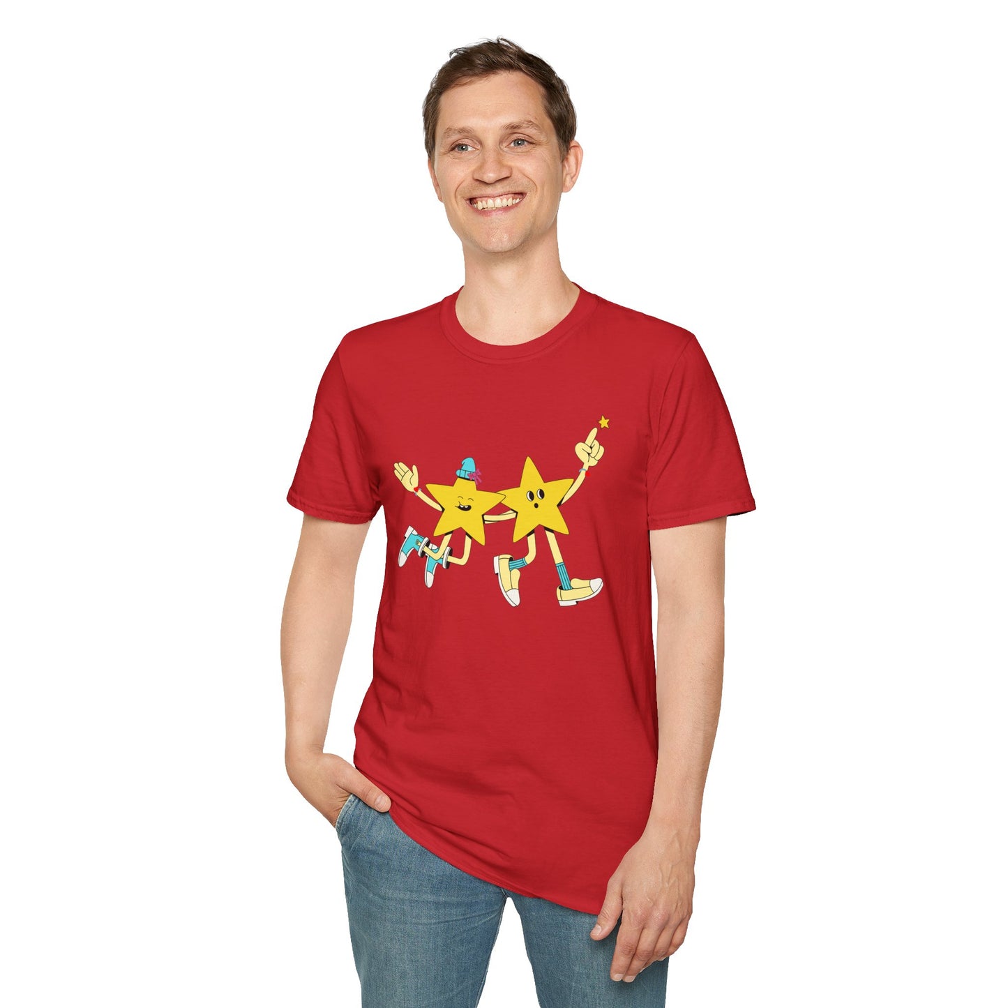 Unisex Softstyle T-Shirt Stars Havin' a Grand Ol' Time