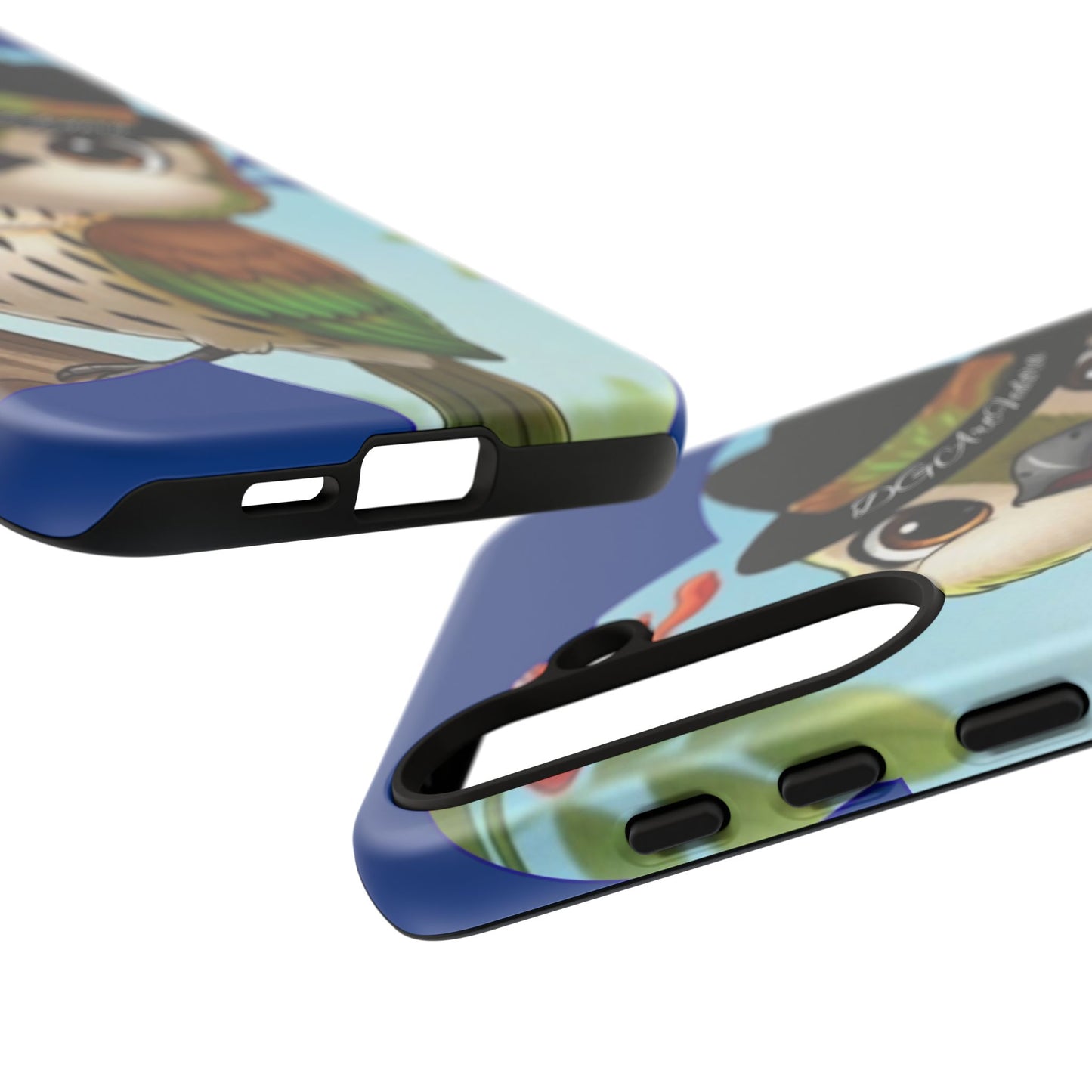 Tough Phone Case -  - Matte & Glossy Options - Cigüita Design Blue