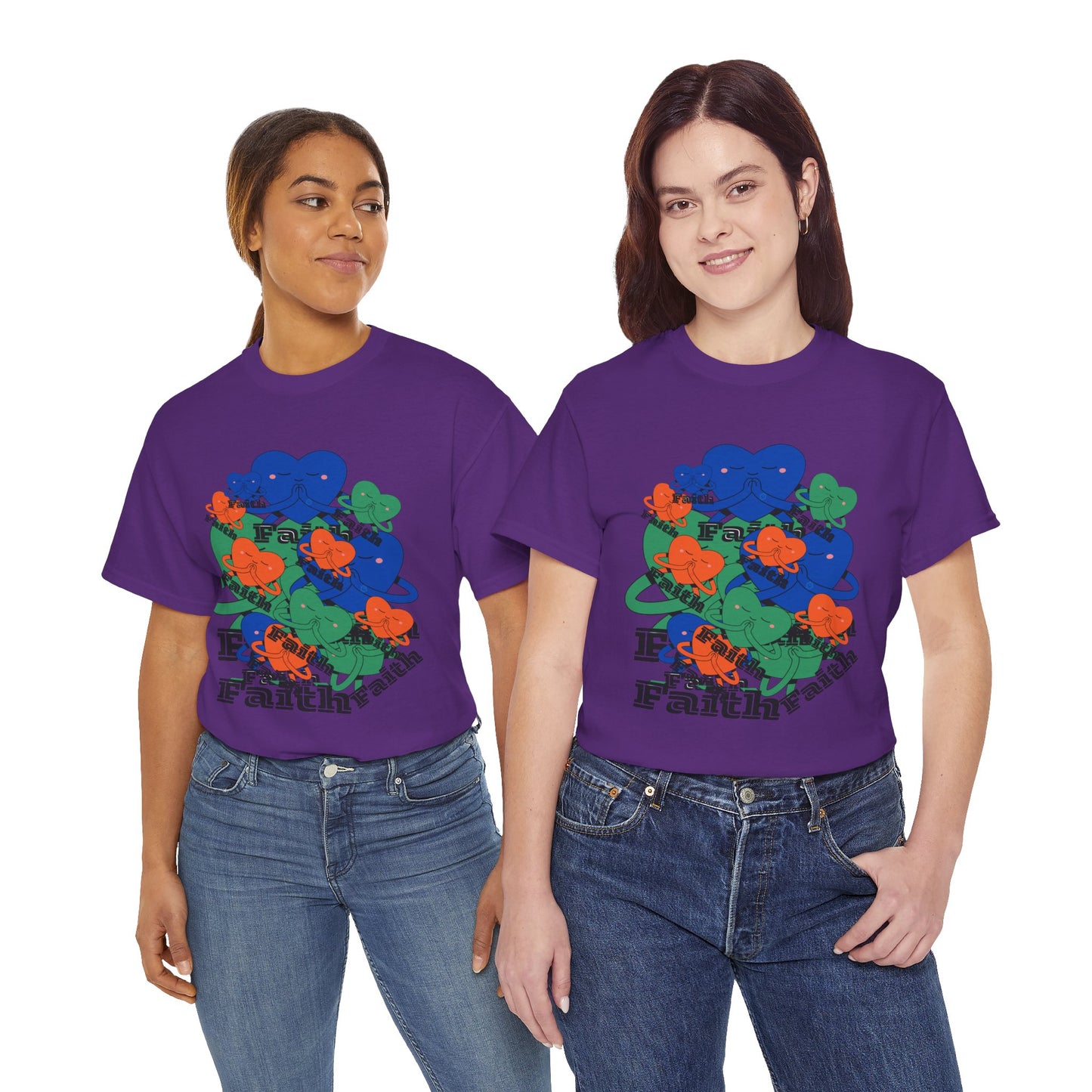 Unisex Heavy Cotton Tee - United in Faith